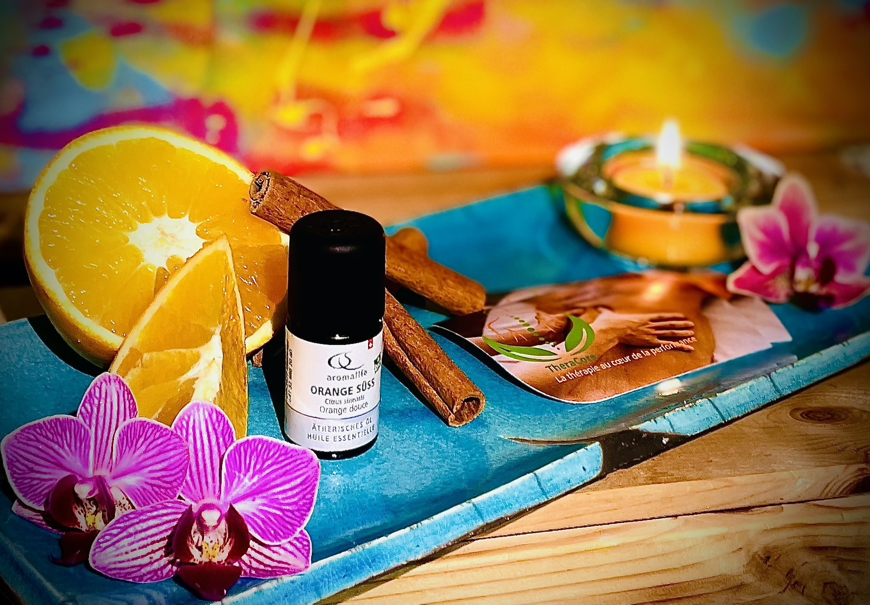 Massage aromathérapeutique